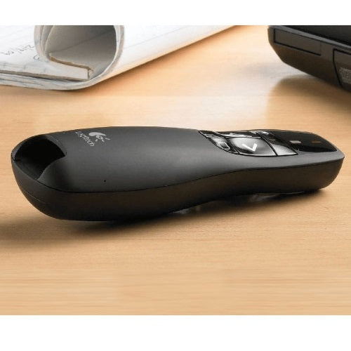 Logitech R400 Wireless Presenter, 15m Range, Red laser pointer Battery indicator Plug-and-play wireless receiver (LS) - Image 4