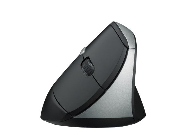 RAPOO EV250 Ergonomic Vertical Wireless Mouse 6 Buttons 800/1200/1600 DPI Optical Silent Click Mice - Black (Renamed from MV20) - Image 3