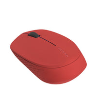 RAPOO M100 2.4GHz & Bluetooth 3 / 4 Quiet Click Wireless Mouse Red - 1300dpi Connects up to 3 Devices, Up to 9 months Battery Life - Image 4