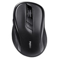 RAPOO M500 Multi-Mode, Silent, Bluetooth, 2.4Ghz, 3 device Wireless Optical Mouse - Simultaneously Connect Multiple Devices - Image 1