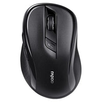 RAPOO M500 Multi-Mode, Silent, Bluetooth, 2.4Ghz, 3 device Wireless Optical Mouse - Simultaneously Connect Multiple Devices - Image 1
