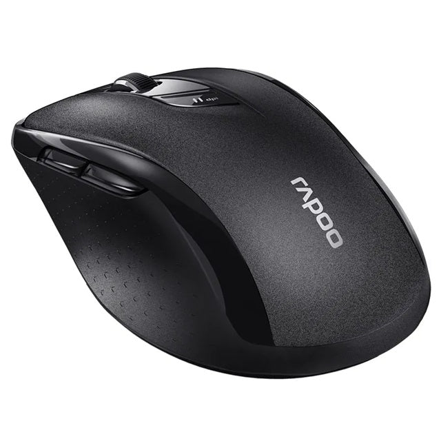 RAPOO M500 Multi-Mode, Silent, Bluetooth, 2.4Ghz, 3 device Wireless Optical Mouse - Simultaneously Connect Multiple Devices - Image 4