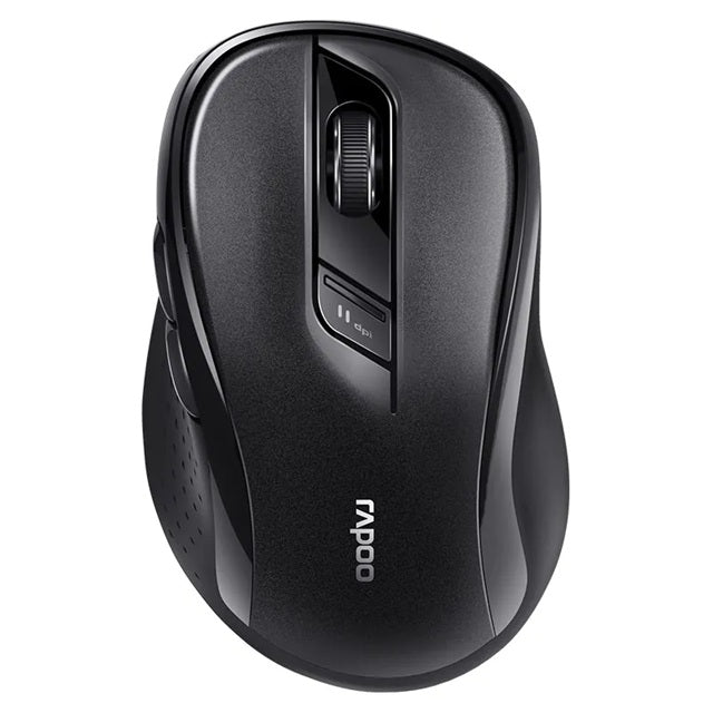 RAPOO M500 Multi-Mode, Silent, Bluetooth, 2.4Ghz, 3 device Wireless Optical Mouse - Simultaneously Connect Multiple Devices - Image 5