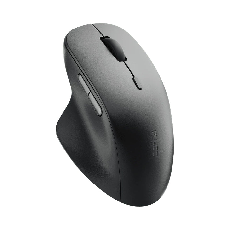 RAPOO M50 PLUS BLACK Wireless Optical Mouse -4-speed preset DPI -Wireless 2.4G transmission. Office and Business Choice - Image 2