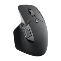 RAPOO MT760L BLACK Multi-mode Wireless Mouse -Switch between Bluetooth  5.0 and 2.4G -adjust DPI from 800 to 4000 - Image 2