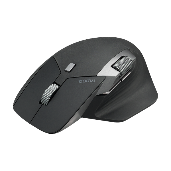 RAPOO MT760L BLACK Multi-mode Wireless Mouse -Switch between Bluetooth  5.0 and 2.4G -adjust DPI from 800 to 4000 - Image 3