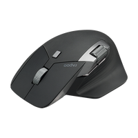 RAPOO MT760L BLACK Multi-mode Wireless Mouse -Switch between Bluetooth  5.0 and 2.4G -adjust DPI from 800 to 4000 - Image 3