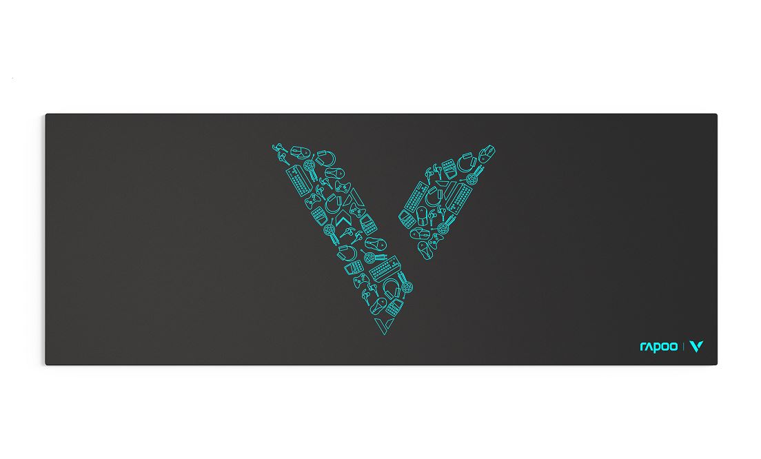 RAPOO V1L Mouse Pad - Extra Large Mouse Mat, Anti-Skid Bottom Design, Dirt-Resistant, Wear-Resistant, Scratch-Resistant, Suitable for Gamers/Gami - Image 2