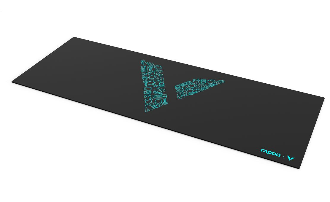 RAPOO V1L Mouse Pad - Extra Large Mouse Mat, Anti-Skid Bottom Design, Dirt-Resistant, Wear-Resistant, Scratch-Resistant, Suitable for Gamers/Gami - Image 3