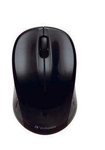 Verbatim GO Nano Black Mouse Wireless Optical, Ultra Compact, 3 Buttons, Nano Receiver - Image 2