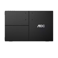 AOC 15.6inch FHD IPS 1920x1080 16:9, 800:1 Contrast 230 Nits 2x USB-C 1x Mini HDMI 2.0 1Wx2 Speakers Foldable Smart Cover VESA Mount Portable Monitor - Image 3
