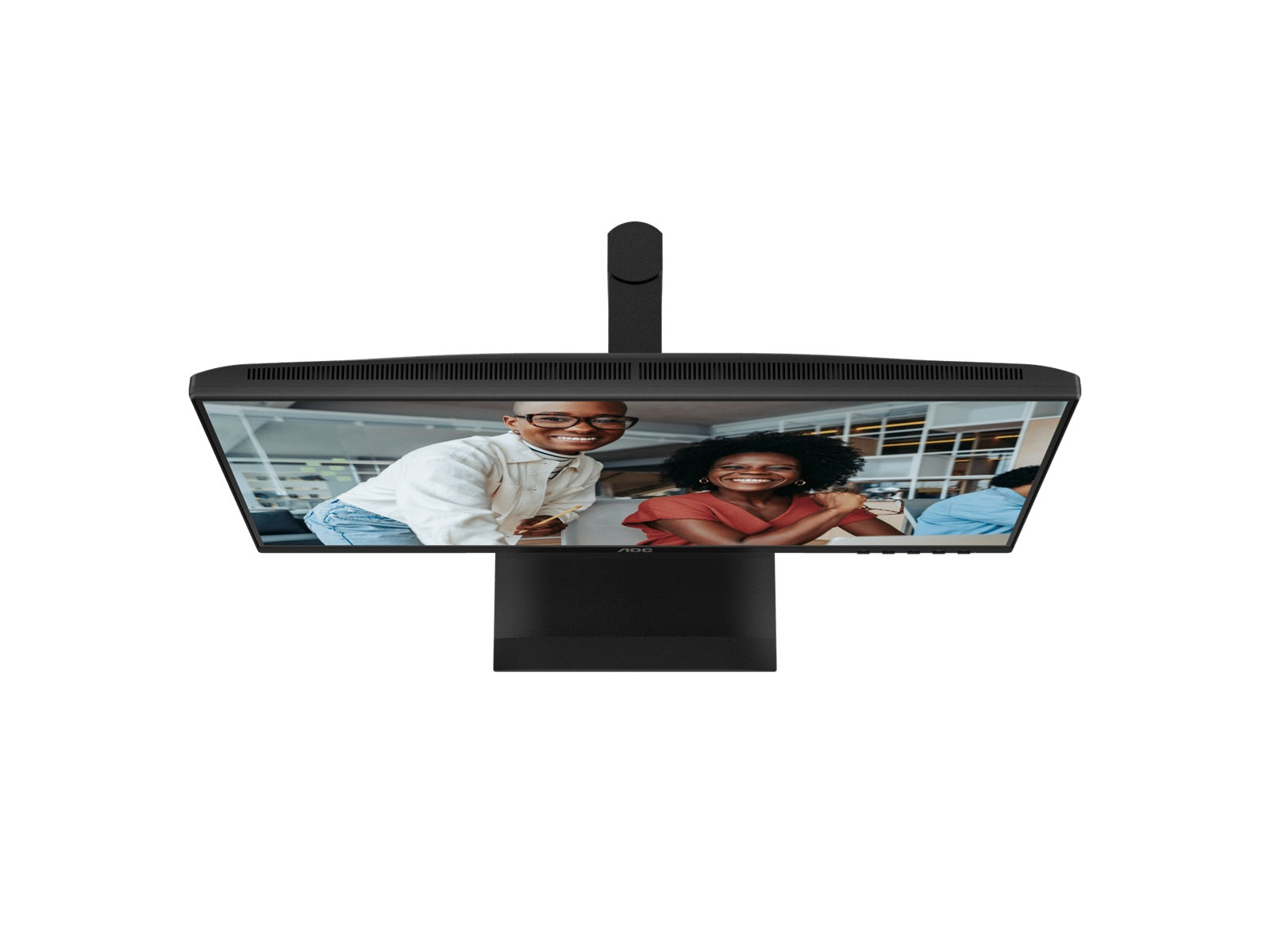 AOC 23.8" IPS, 1080p 120Hz, 300 nits, 1500:1, 4ms/1ms, 96% NTSC, HDMI 1.4, DP 1.2, VGA, USB3.2×4, 2×2W speakers, fully adjustable stand, VESA - Image 3