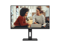 AOC 27" IPS Monitor (27E3QAF) – Full HD 75Hz, 4ms response, 300 nits, 120% sRGB, HDMI/DP/VGA, height-adjustable stand, built-in speakers (LS) - Image 1