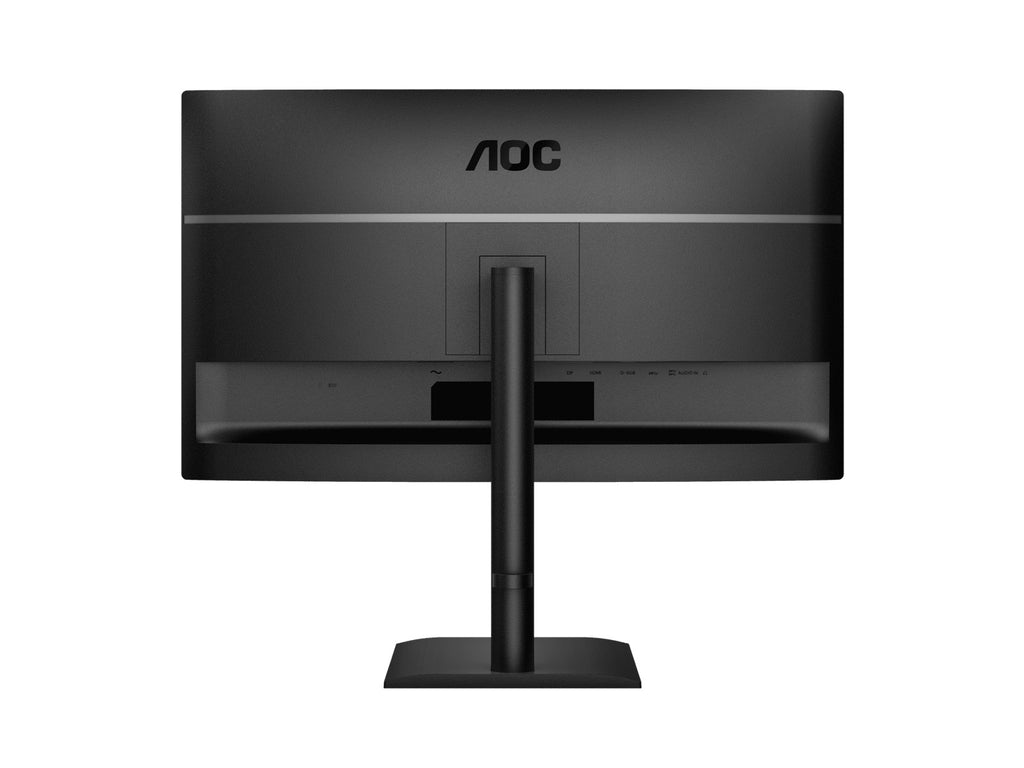 AOC 27" IPS, 1080p 120Hz, 300 nits, 1500:1, 4ms/1ms, 98% NTSC, HDMI/DP/VGA, USB3.2×4, 2×2W speakers, full ergonomic stand, VESA 100×100 - Image 4