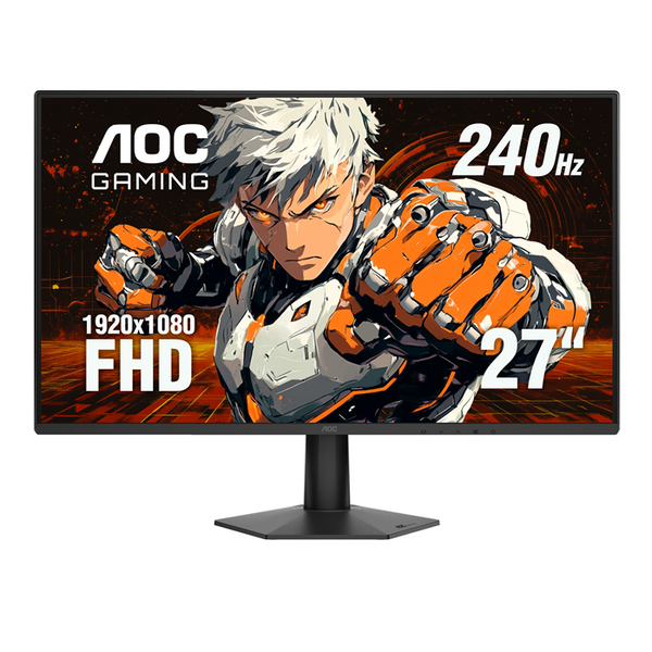AOC 27G50Z, 27", IPS, FHD 1920x1080, 240Hz, 0.5ms, 300nits, DisplayPort 1.4, HDMI 2.0, VESA mount