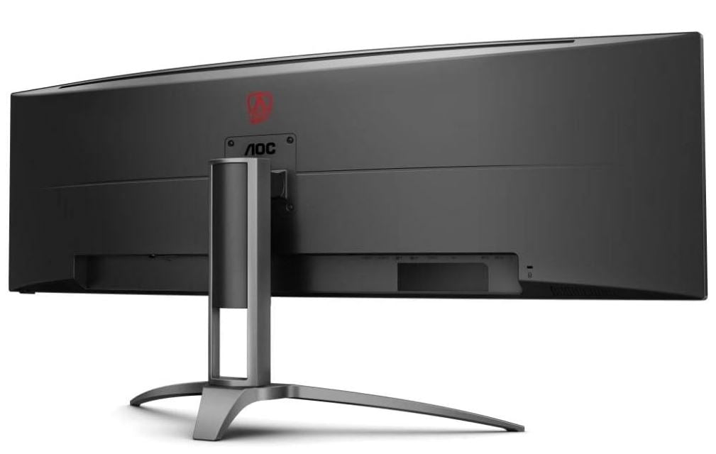 AOC 49" Curved 1800R, 5120X1440 DQHD, 32:9, Adaptive Sync, HDR 400,1ms, 165Hz ,3x HDMI,1x DP,USB-C , Speaker, HAS, KVM ultra wide monitor - Image 3