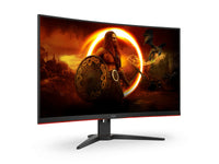 (LS) AOC 31.5" Curved Monitor (C32G2ZE) – FHD 240Hz VA, 0.5ms, 1500R curve, 123% sRGB, DP 1.2, HDMI 2.0, Delta E<2, tilt adjustable, 3000:1 contrast - Image 2