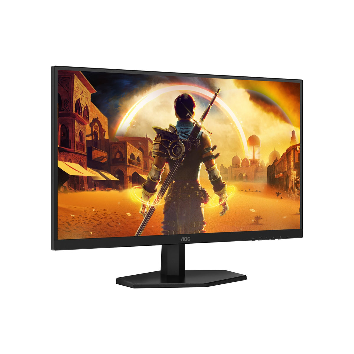 AOC 27" 180Hz 2560 × 1440 (QHD) 0.3ms, HDR400, Fast IPS, HDMI2.0 × 1 DisplayPort1.4 × 1 Adaptive Sync,  Height Adjust Gaming Monitor - Image 1