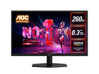 AOC 27" 260Hz Gaming Monitor : Fast IPS panel, 2560×1440 @ 260Hz, 0.3ms MPRT, 120% sRGB, 98.5% DCI-P3, 300 nits, DP & HDMI, tilt stand - Image 5