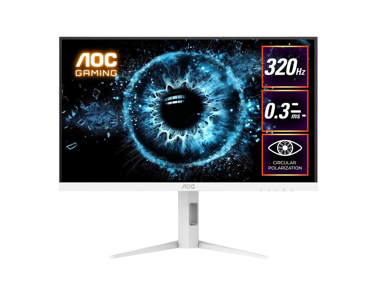 AOC 27" Fast IPS Q27G4SL/WS: 2560×1440 @ 320Hz, 1ms GtG, 350 nits, HDR 450 nits, sRGB 125%, DP 1.4, HDMI 2.1, ergonomic stand, VESA 100mm - Image 5