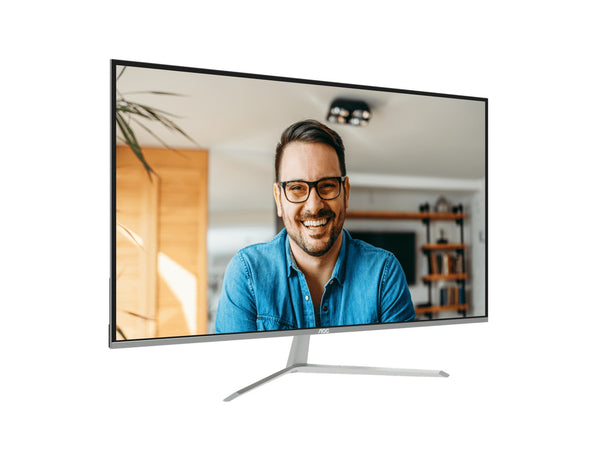 AOC 31.5" 4K Monitor – UHD 3840×2160 @60Hz, VA panel, 4ms GtG, 124% sRGB, DP 1.4, HDMI 2.0, 1.07B colors, Delta E<2, tilt adjustable (LS)
