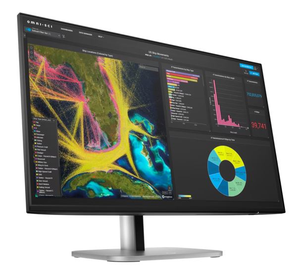 HP Series 5 524PF 23.8" / 24" 100Hz FHD IPS Monitor Anti-Glare 1920x1080 16:9 5ms Height Adjustment Tilt Pivot Swivel DP HDMI 4xUSB Hub 3yrs wty - Image 2