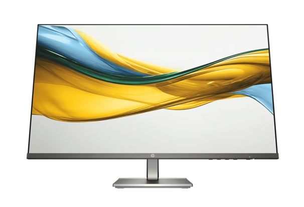 HP Series 5 527DA 27" 100Hz FHD IPS Monitor Anti-Glare 1920x1080 16:9 5ms Height Adjustment Tilt Speakers 2xHDMI VGA Audio Jack 3yrs ~replace 64W41AA - Image 1