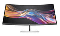 HP Series 7 Pro 738PU 38" Curved 4K WQHD Thunderbolt IPS Monitor 3840x1600 21:9 5ms Height Adjust Tilt Swivel Pivot HDMI DP USB-C VESA 3yrs - Image 1