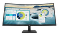 HP P34hc G4 34" WQHD 4K CURVED 21:9 3440x1440 Height Adjust Tilt USB-C (65W PD) DP HDMI Speakers USB 3yrs wty - Image 1