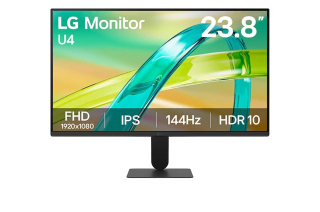 LG 24" IPS Full HD 144Hz Monitor, 1920x1080, 1ms MBR, HDR10, AMD FreeSync, sRGB 99%, HDMI, VGA, 100x100 VESA - Image 5