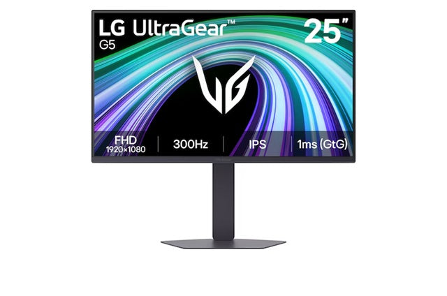 LG UltraGear 25" IPS Full HD 300Hz Monitor, 1920×1080, IPS, 300Hz, 1ms GtG, HDR10, sRGB 99%, G-SYNC Compatible, FreeSync Premium, DP 1.4, 2xHDMI - Image 5