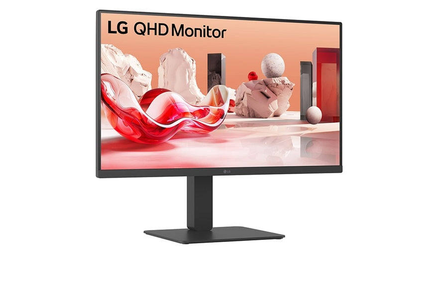 LG 27” 27BA65QB-B.AAU, QHD IPS, 100Hz, HDR10, USB-C PD 65W, Daisy Chain,KVM, 4×USB, DP/HDMI, adj. stand, 350nits, sRGB 99%, 5ms, VESA - Image 2