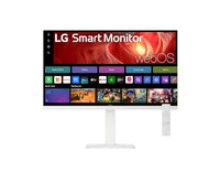 LG 27” 4K UHD IPS Smart Monitor with webOS, USB-C (65W PD), AirPlay 2, Bluetooth, DCI-P3 90%, Magic Remote support, and full ergonomic stand - Image 1