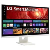 LG 27" 4K UHD IPS Smart Monitor: 3840×2160  (4K UHD), 5 ms response time, 60Hz refresh, ~350‑nit brightness, USB‑C, height/tilt pivot stand - Image 2