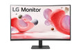 LG 32'' Curved FHD 100Hz Monitor, 1920x1080, 16:9 VA Display with Great Colour, Gaming features AMD FreeSync™ & Black Stabiliser, 178° Viewing Angles - Image 1