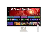 LG 31.5” 4K UHD Smart Monitor with webOS, USB-C PD 65W, AirPlay 2, Screen Share, Bluetooth, Magic Remote support, and tilt adjustable stand - Image 1
