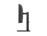 LG 34" UltraWide QHD Curved IPS Monitor with 3440x1440 resolution, sRGB 99%, HDR10, USB-C PD 90W, FHD webcam, mic, speakers & adjustable stand - Image 3