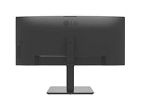 LG 34" UltraWide QHD Curved IPS Monitor with 3440x1440 resolution, sRGB 99%, HDR10, USB-C PD 90W, FHD webcam, mic, speakers & adjustable stand - Image 4