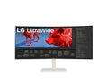 LG 38" UltraWide QHD+ Curved Monitor with 3840x1600 Nano IPS display, HDR600, DCI-P3 98%, 144Hz, 1ms, USB-C, KVM, and adjustable stand - Image 1