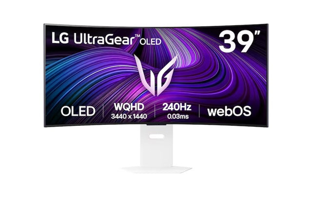LG 39" UltraGear  OLED 240Hz WQHD Curved Smart Gaming Monitor, 3440×1440, 0.03ms, 800R, DCI-P3 98.5%, HDR10, G-SYNC, FreeSync Premium, USB-C, 65W - Image 5