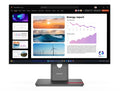 LENOVO ThinkVision P24Q-40 23.8"/24" QHD USB-C Docking Monitor 2K 2560x1440 16:9 IPS Height Adjustable Tilt Swivel Pivot DP HDMI USB-C Hub VESA - Image 1