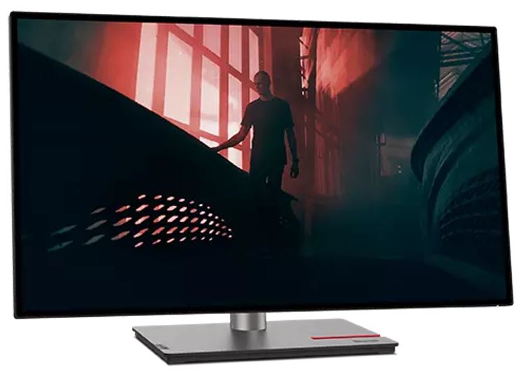 LENOVO ThinkVision P27Q-30 27" 75Hz QHD IPS Monitor 2K 2560x1440 16:9 4ms Height Adjustable Tilt Pivot Swivel HDMI 2xDP 5xUSB VESA-Ex-demo-box damaged - Image 2
