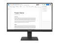 LENOVO ThinkVision S22-4E 21.5" FHD IPS Monitor 1920x1080 100Hz 16:9 4ms Anti-Glare Titl VGA HDMI VESA 3yr wty Black - Image 1