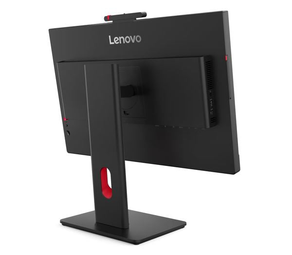 LENOVO ThinkVision T24D-4V 23.8"/24" FHD IPS Monitor 1920x1080 16:9 Height Adjustable Tilt Swivel Pivot DP HDMI USB-C hub LAN Hub Webcam Speaker - Image 2