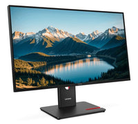 LENOVO ThinkVision T27QD-40 27" QHD Monitor IPS 2560x1440 16:9 Height Adjustable Tilt Swivel pivot Anti-GlarE DP HDMI USB-C Hub VESA Black 3YR - Image 2