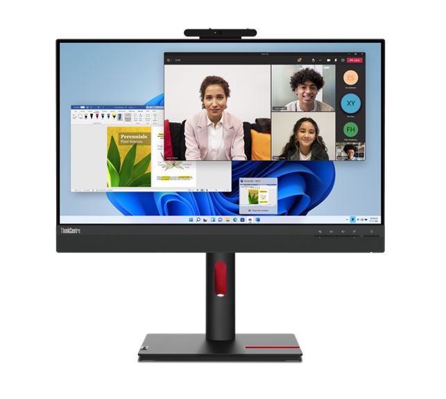 LENOVO ThinkCentre Tiny-in-One 23.8"/24" FHD TOUCH 60Hz 1920x1080 16:9 4ms Height Adjust Tilt Swivel Pivot Webcam Mic HDMI DP IPS USB3.2 Anti-glare - Image 5