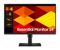 Samsung 24" S40GD FHD Monitor 1920 x1080 100Hz 16:9 250cd/m2 IPS 2xHDMI Tilt Pivot Swivel HAS VESA Viewing Angle Eye Saver & Game Picture Mode Black - Image 1