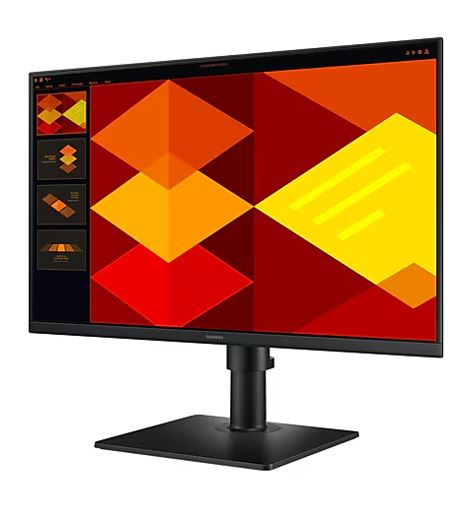 Samsung 24" S40GD FHD Monitor 1920 x1080 100Hz 16:9 250cd/m2 IPS 2xHDMI Tilt Pivot Swivel HAS VESA Viewing Angle Eye Saver & Game Picture Mode Black - Image 2
