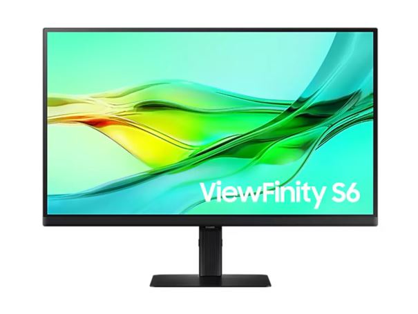Samsung 23.8"/24" S60D ViewFinity 100Hz QHD USB-C IPS Monitor 2K 2560x1440 16:9 5ms Height Adjust Tilt Swivel Pivot DP1.4 HDMI USB-C HUB LAN HAS HDR10 - Image 1