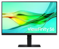 Samsung 23.8"/24" S6 ViewFinity 100Hz QHD IPS Monitor 2K 2560x1440 16:9 5ms Height Adjust Tilt Swivel Pivot 2xDP1.4 HDMI USB LAN HDR10 VESA - Image 1